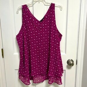 Size 18/20 women’s flowy tank top